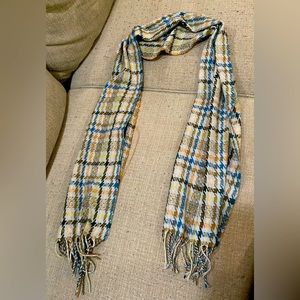 Multicolor scarf (mostly blue)